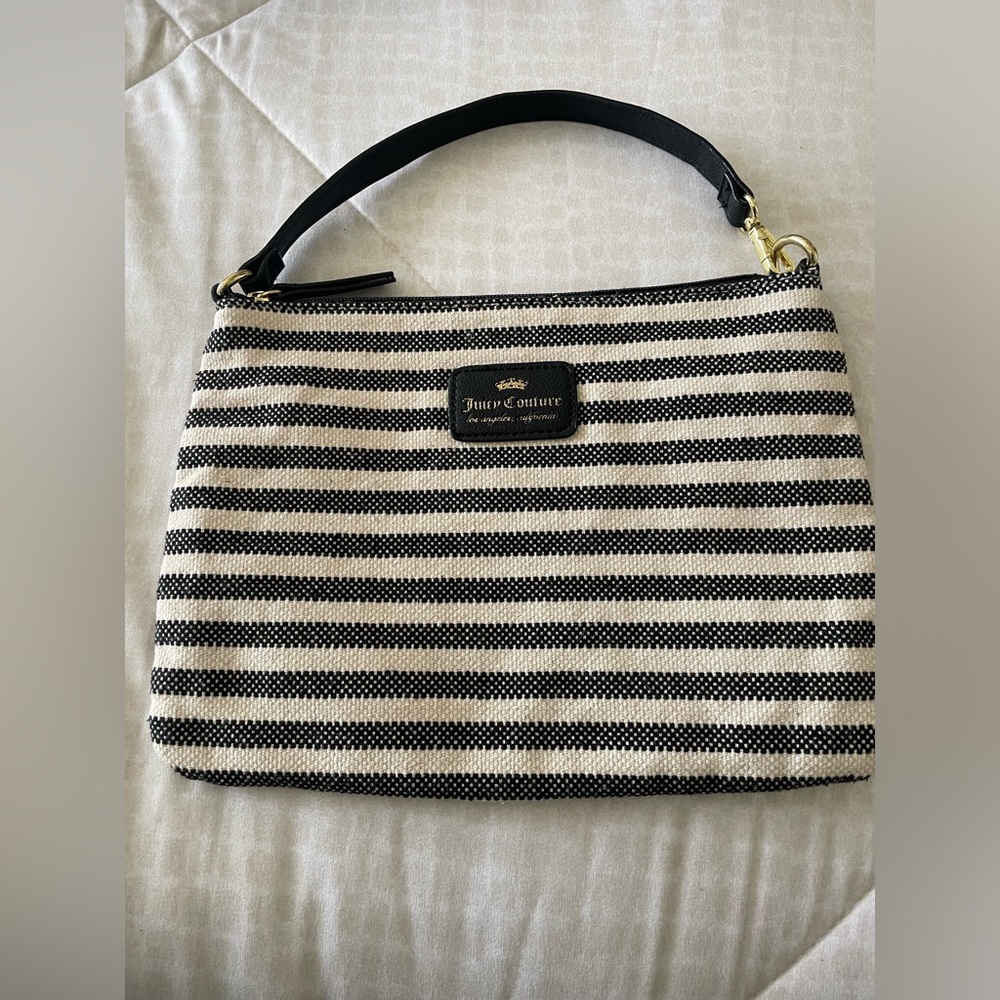 Juicy Couture Striped Pouch